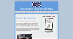 Desktop Screenshot of goodmanbeck.com